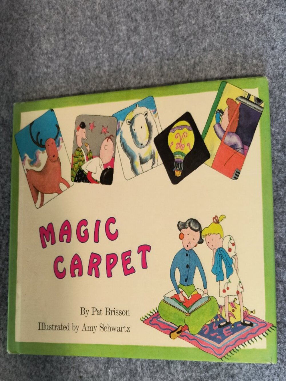 Magic Carpet Pat Brisson Hardcover Children's Story / Picture Book